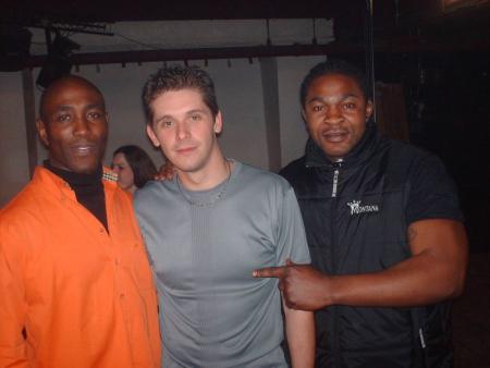 une photo de ibrahim,nicholas et maitre daguere